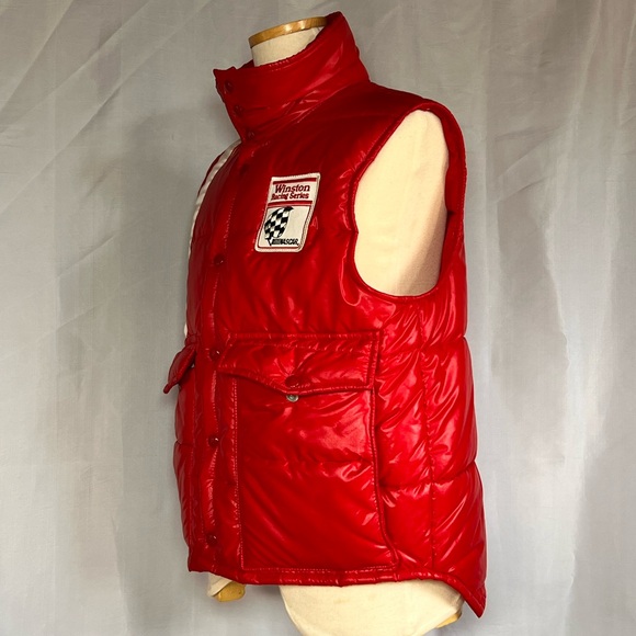 SOLD 12/17 Winston Cup Series Vintage NASCAR Puffer Vest - Picture 5 of 12